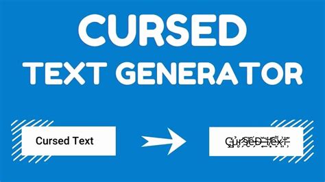 Cursed Text Generator: The Ultimate Tool for Halloween Fun